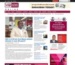 This weekly community newspaper needed a dynamic news style theme to put their content on the web